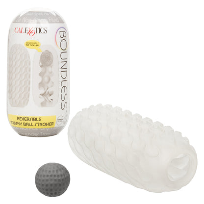 Boundless Reversible Squishy Ball Stroker Smoke | 716770106728 | Available at EroticWarehouse.com