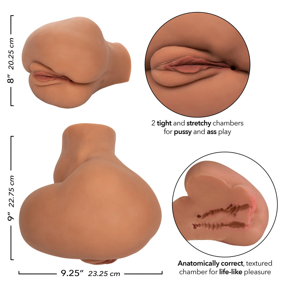 Stroke It Side Banger Brown | 716770106766 | Available at EroticWarehouse.com