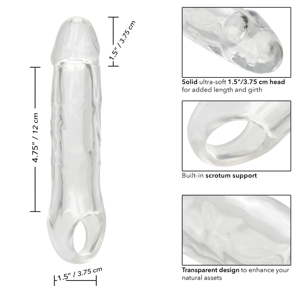 Performance Maxx Clear Extension 6.5" | 716770106889 | Available at EroticWarehouse.com