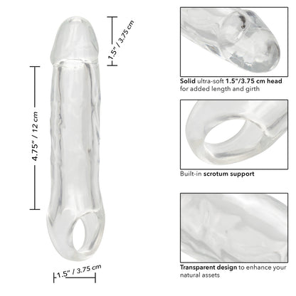 Performance Maxx Clear Extension 6.5" | 716770106889 | Available at EroticWarehouse.com