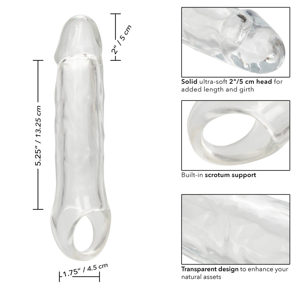 Performance Maxx Clear Extension 7.5" | 716770106896 | Available at EroticWarehouse.com