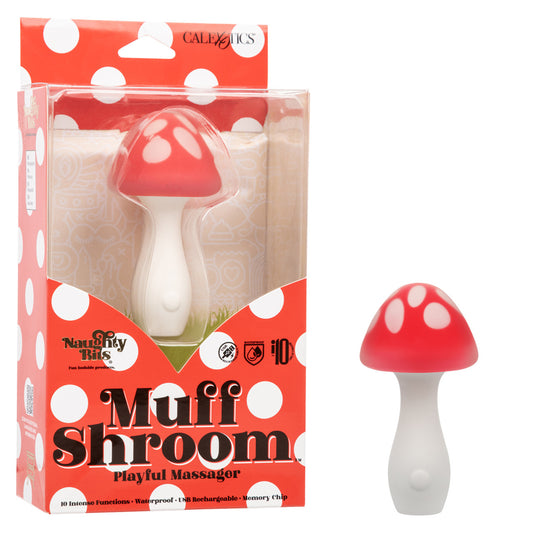 Naughty Bits Muff Shroom Playful Massager | 716770107008 | Available at EroticWarehouse.com