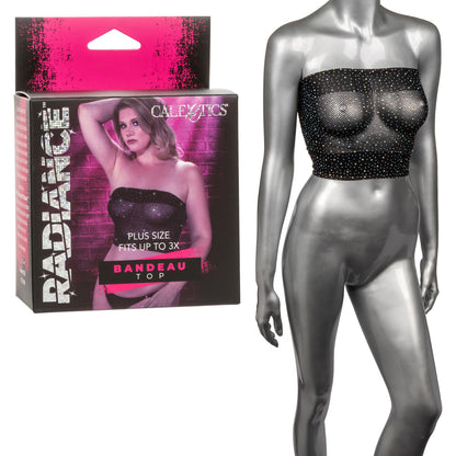 Radiance Plus Size Bandeau Top | 716770107183 | Available at EroticWarehouse.com