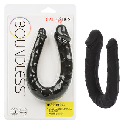 Boundless AC/DC Dong Black | 716770108128 | Available at EroticWarehouse.com