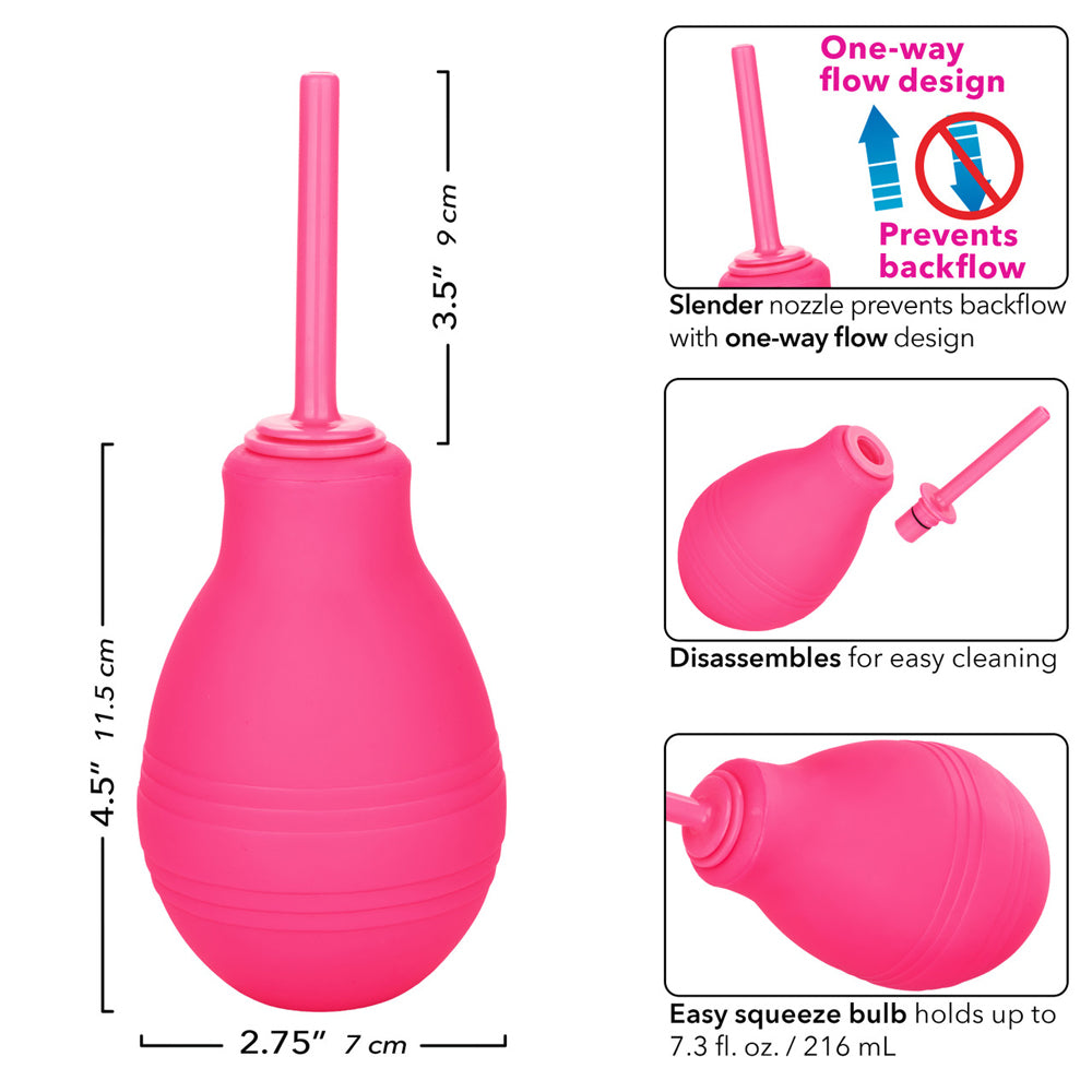Cheeky One-Way Flow Douche Pink | 716770108180 | Available at EroticWarehouse.com
