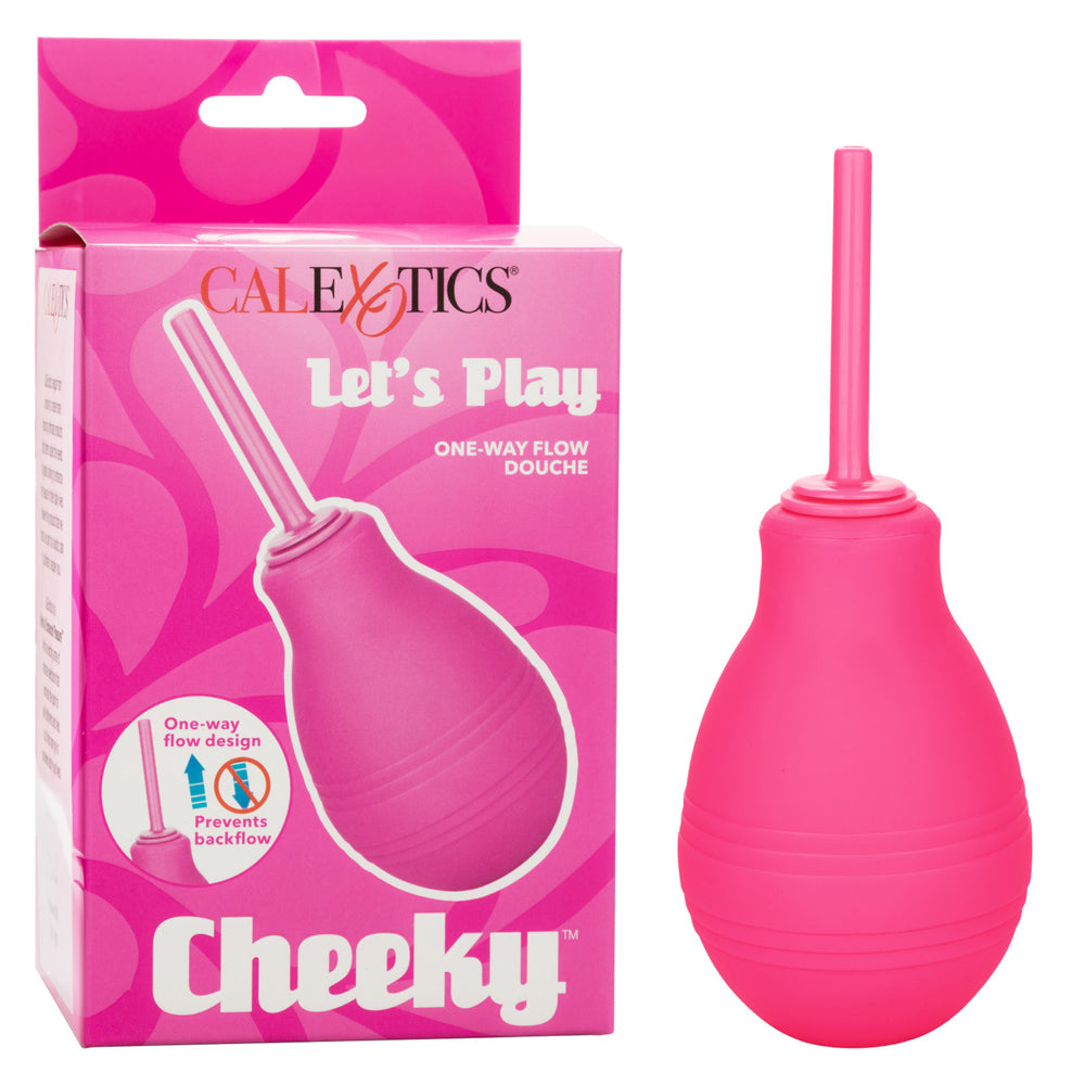 Cheeky One-Way Flow Douche Pink | 716770108180 | Available at EroticWarehouse.com