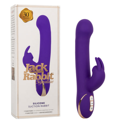 Jack Rabbit Signature Silicone Suction Rabbit | 716770108265 | Available at EroticWarehouse.com