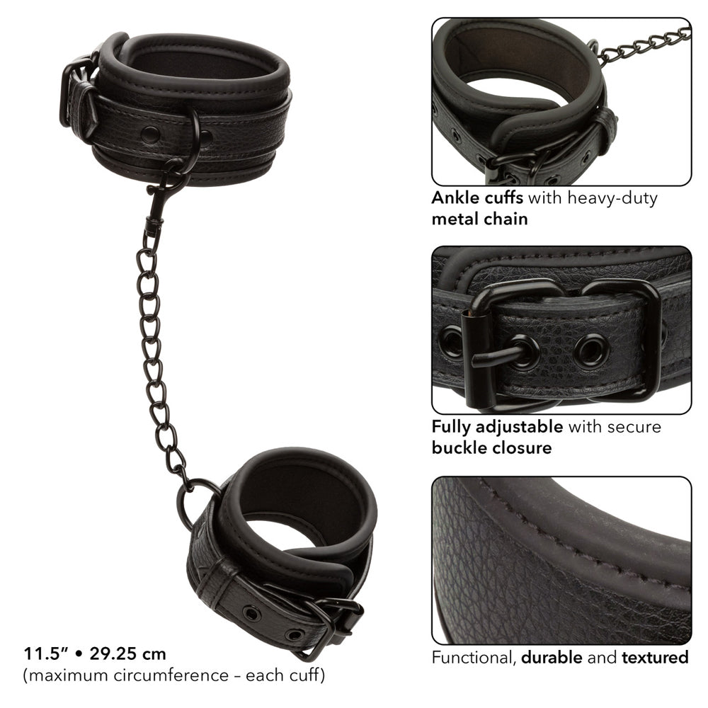 Nocturnal Collection Ankle Cuffs | 716770108432 | Available at EroticWarehouse.com
