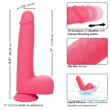 Rechargeable Rumbling & Thrusting Silicone Studs | 716770108579 | Available at EroticWarehouse.com
