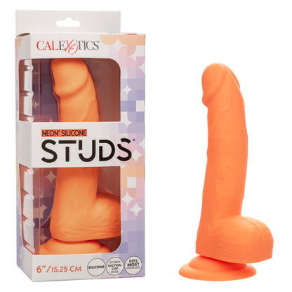 Neon Silicone Studs 6" Orange | 716770108616 | Available at EroticWarehouse.com