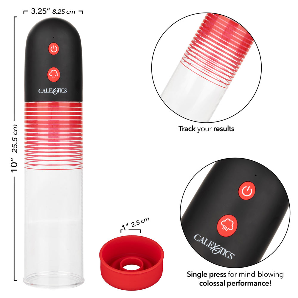 Optimum Series Big Man's Rechargeable Ez Pump | 716770108777 | Available at EroticWarehouse.com