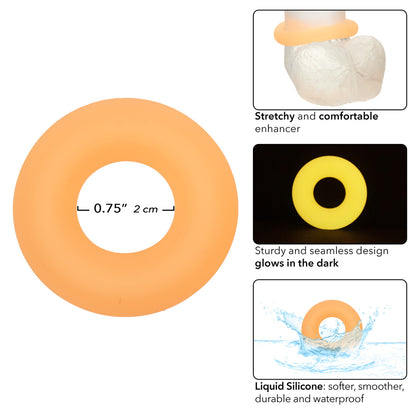 Alpha Glow-In-The-Dark Liquid Silicone Prolong Medium Ring | 716770109156 | Available at EroticWarehouse.com