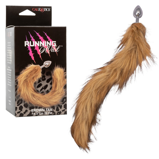 Running Wild Brown Tail | 716770109217 | Available at EroticWarehouse.com
