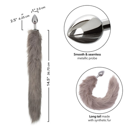 Running Wild Grey Tail | 716770109224 | Available at EroticWarehouse.com