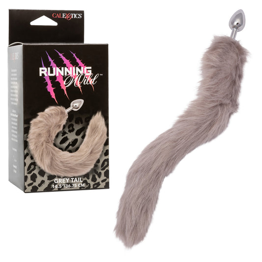 Running Wild Grey Tail | 716770109224 | Available at EroticWarehouse.com