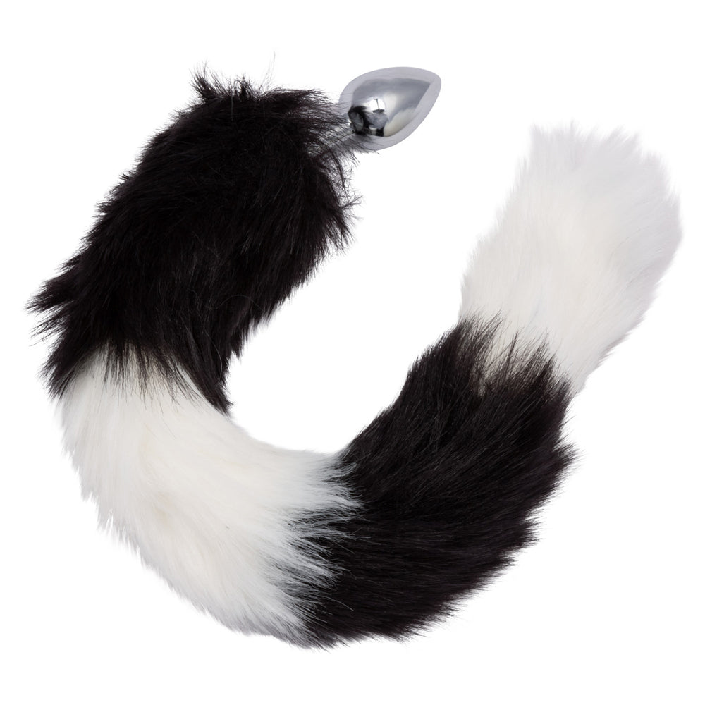 Running Wild Black & White Tail | 716770109231 | Available at EroticWarehouse.com
