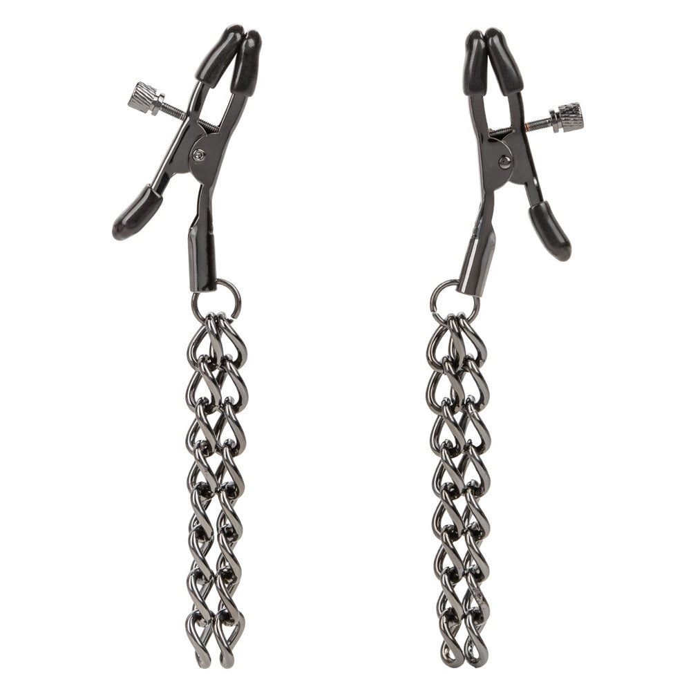Euphoria Collection Chain Nipple Clamps | 716770109330 | Available at EroticWarehouse.com