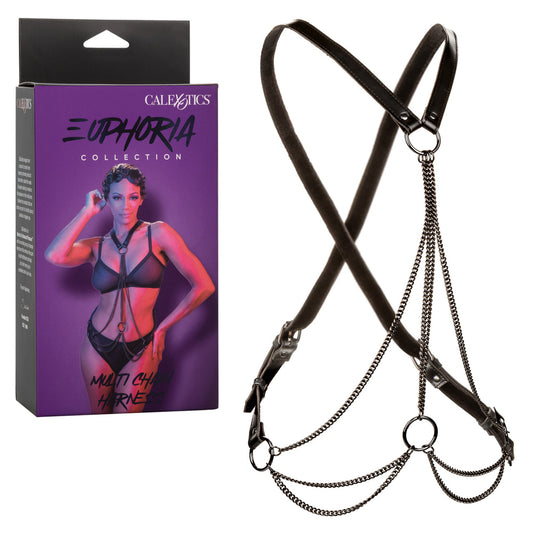 Euphoria Collection Multi Chain Harness | 716770109361 | Available at EroticWarehouse.com