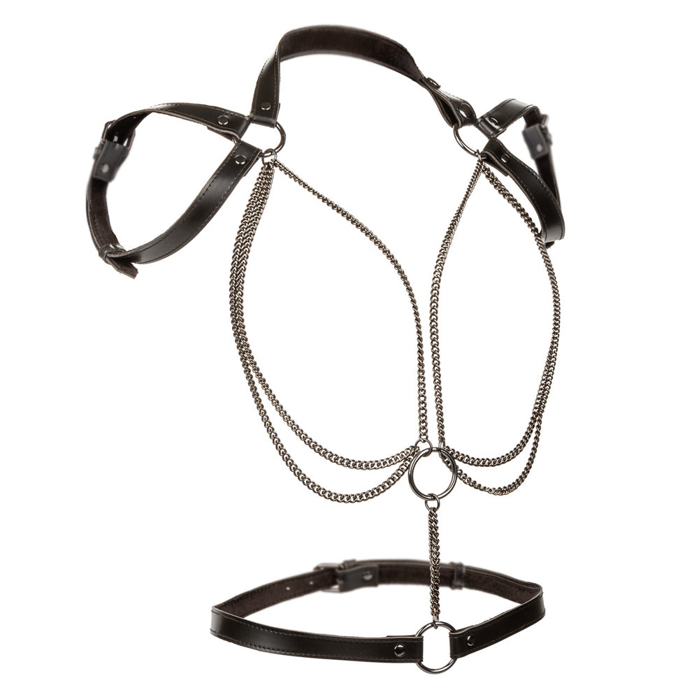 Euphoria Collection Plus Size Multi Chain Halter | 716770109392 | Available at EroticWarehouse.com