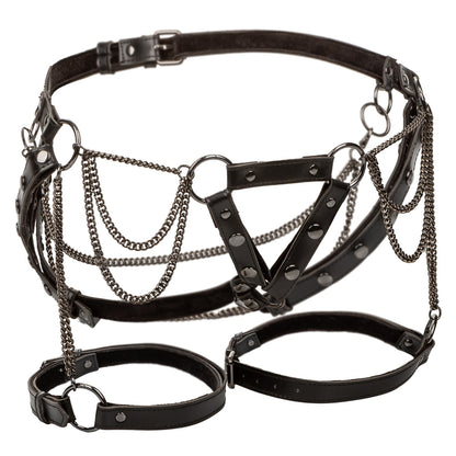 Euphoria Collection Thigh Harness With Chains | 716770109408 | Available at EroticWarehouse.com