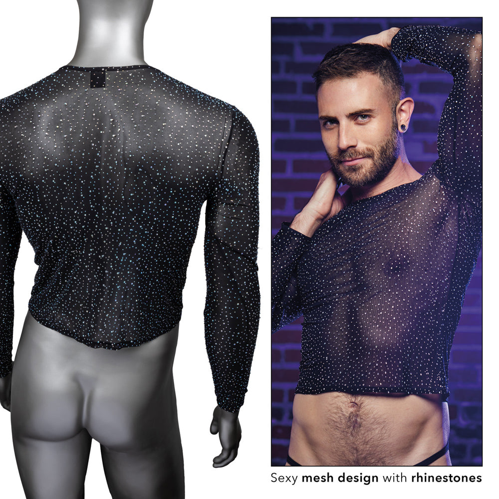 Radiance Long Sleeve Shirt | 716770109828 | Available at EroticWarehouse.com
