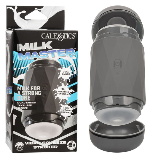 Milk Master Vibro Squeeze Stroker | 716770110602 | Available at EroticWarehouse.com