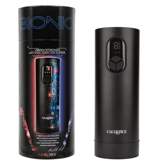 Bionic Vibro Stroker With Oscillation And Suction | 716770110725 | Available at EroticWarehouse.com