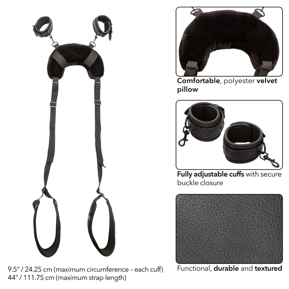 Nocturnal Collection Position Strap With Pillow | 716770111005 | Available at EroticWarehouse.com