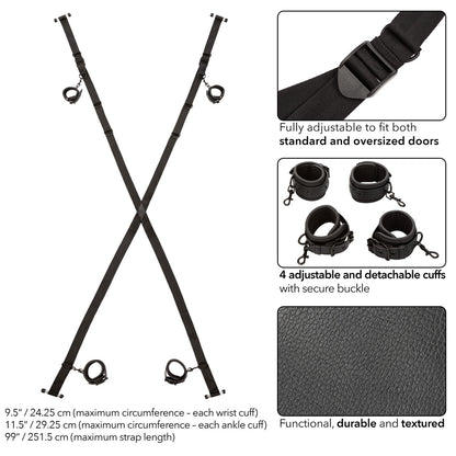 Nocturnal Collection Over The Door Cross | 716770111012 | Available at EroticWarehouse.com