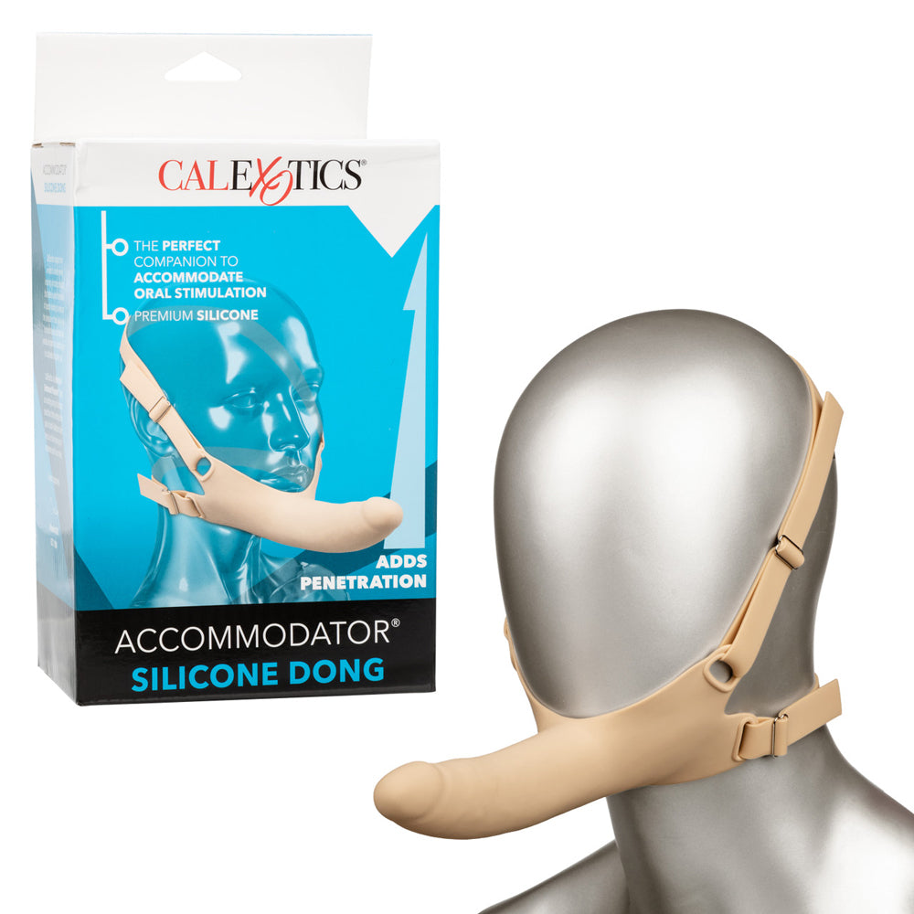 Accommodator Silicone Dong Ivory | 716770111036 | Available at EroticWarehouse.com