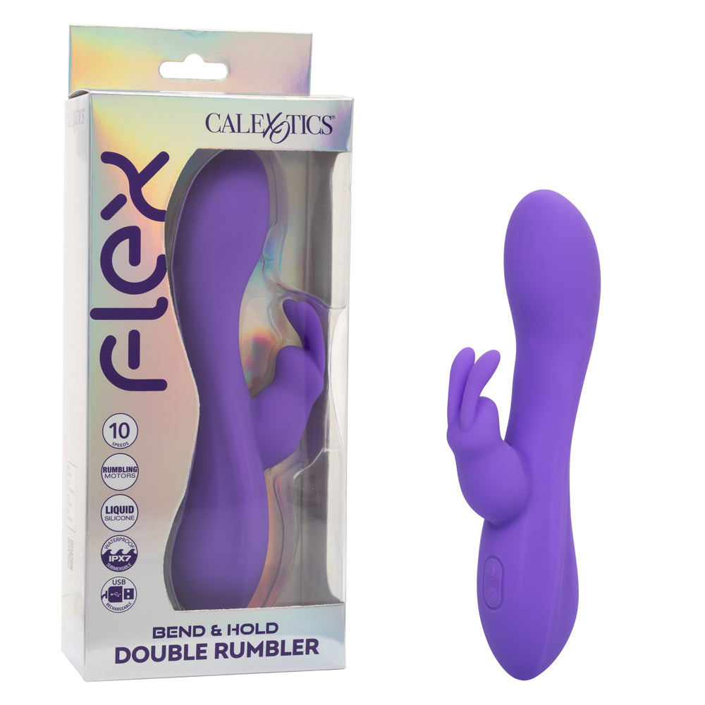Flex Bend & Hold Double Rumbler | 716770111692 | Available at EroticWarehouse.com