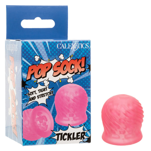 Pop Sock! Tickler Pink | 716770111814 | Available at EroticWarehouse.com