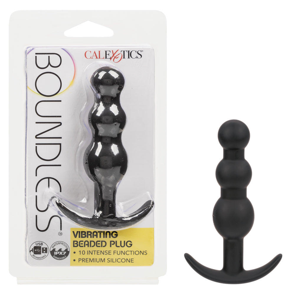 Boundless Vibrating Beaded Plug | 716770111906 | Available at EroticWarehouse.com