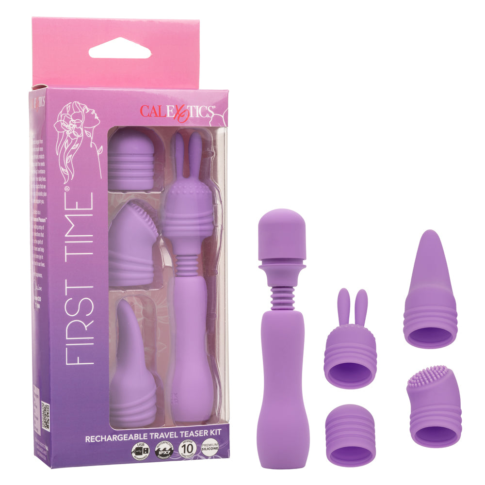 First Time Rechargeable Travel Teaser Kit | 716770112170 | Available at EroticWarehouse.com