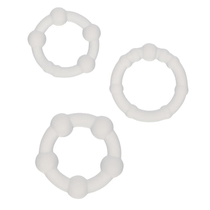 Alpha Liquid Silicone Beaded Rings | 716770112392 | Available at EroticWarehouse.com
