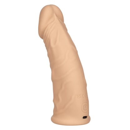 Performance Maxx Rechargeable Vibrating Extension 7" Ivory | 716770112675 | Available at EroticWarehouse.com