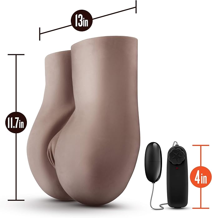 Hot Chocolate - Fuck Me Deep - Life Size Pussy And Ass Stroker | 819835021131 | Available at EroticWarehouse.com