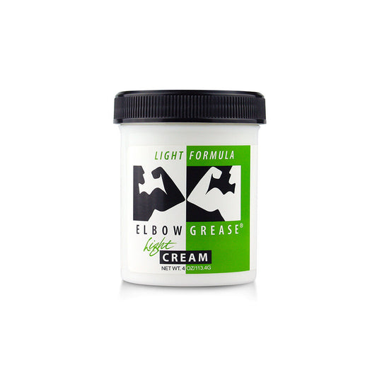 Elbow Grease Light Cream 4 oz. | 720184105048 | Available at EroticWarehouse.com