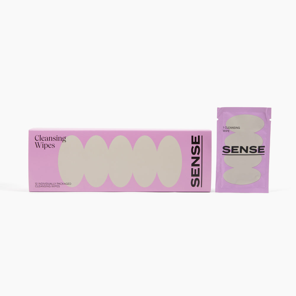 Sense Cleansing Wipes 12pc | 724994322435 | Available at EroticWarehouse.com