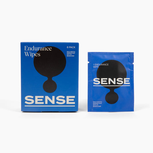 Sense Endurance Wipes 6pc | 724994322497 | Available at EroticWarehouse.com