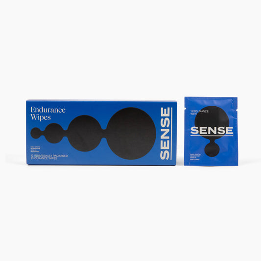 Sense Endurance Wipes 12pc | 724994322527 | Available at EroticWarehouse.com