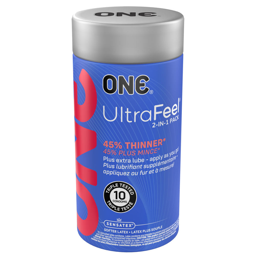 One Ultra Feel 10Pk | 726893112667 | Available at EroticWarehouse.com