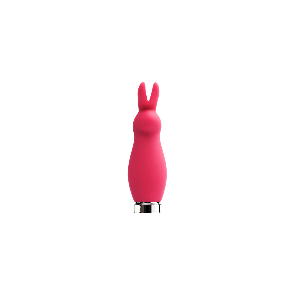 Crazzy Bunny Rechargeable Mini Vibe Pretty In Pink | 731882511659 | Available at EroticWarehouse.com