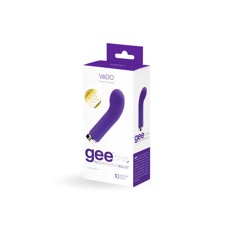 GeePlus Rechargeable Vibe Into You Indigo | 731882511710 | Available at EroticWarehouse.com