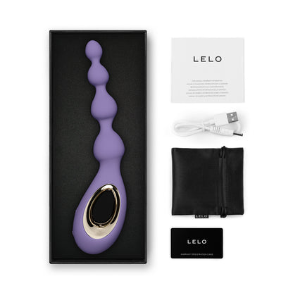 Lelo Soraya Beads Violet Dusk | 7350075029493 | Available at EroticWarehouse.com
