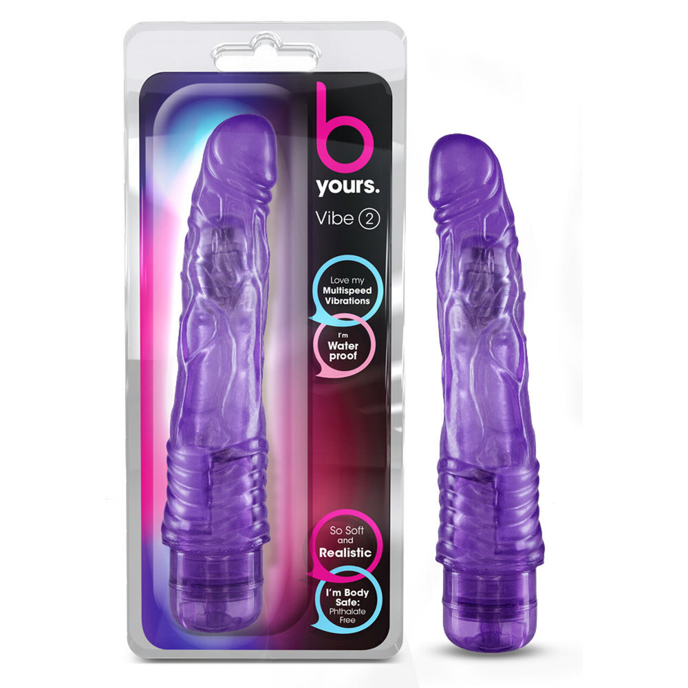 B Yours Vibe #2 Purple | 735380100315 | Available at EroticWarehouse.com