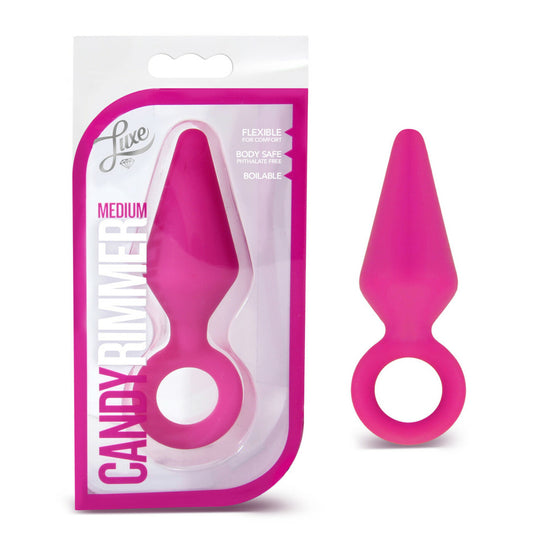 Luxe Candy Rimmer Small Fuchsia | 735380101800 | Available at EroticWarehouse.com