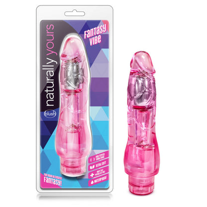 Naturally Yours Fantasy Vibe Pink | 735380130107 | Available at EroticWarehouse.com