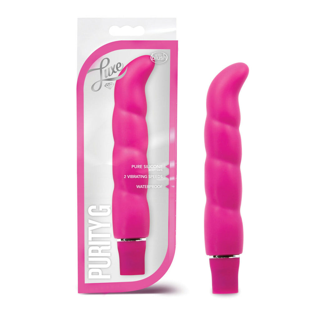 Luxe Purity G Pink | 735380305109 | Available at EroticWarehouse.com