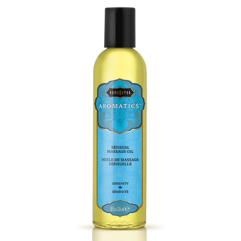 Aromatic Massage Oil Serenity 8 oz. | 739122000154 | Available at EroticWarehouse.com